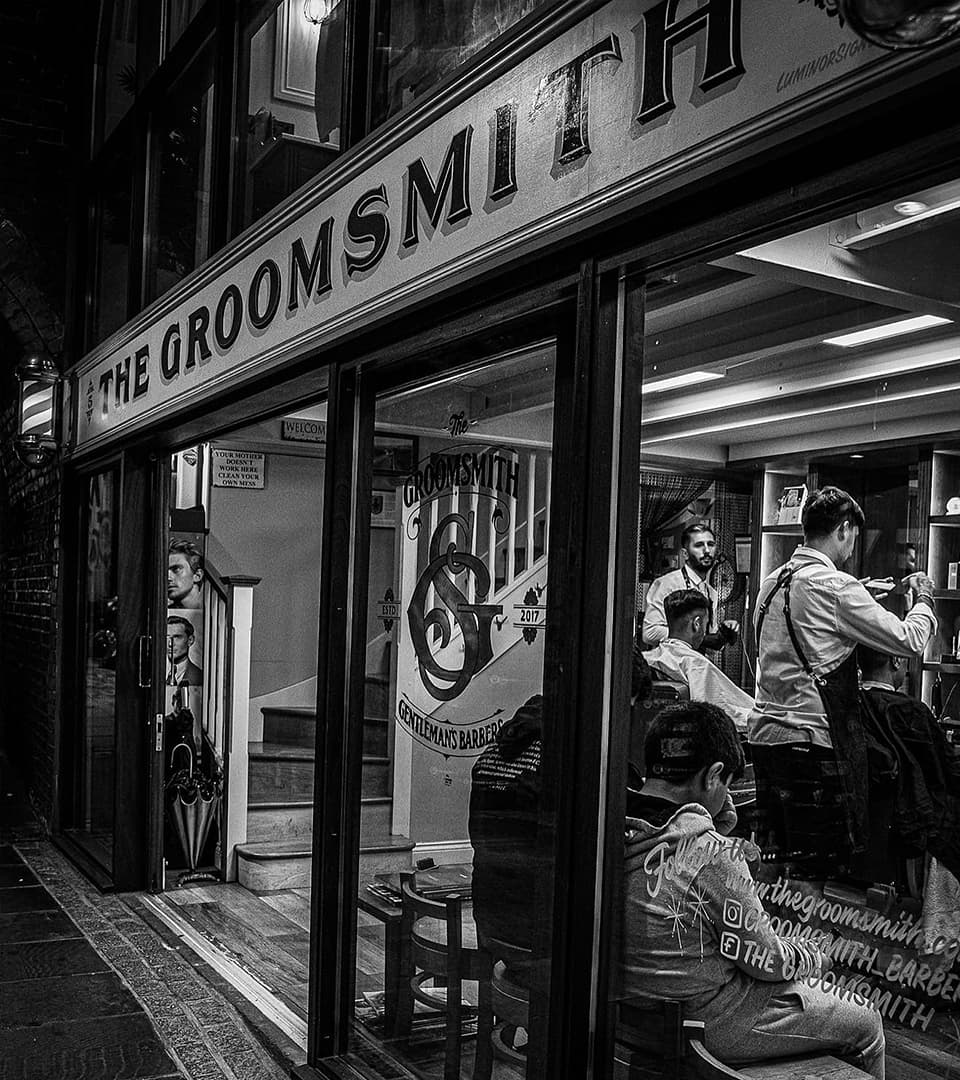 The Groomsmith shopfront